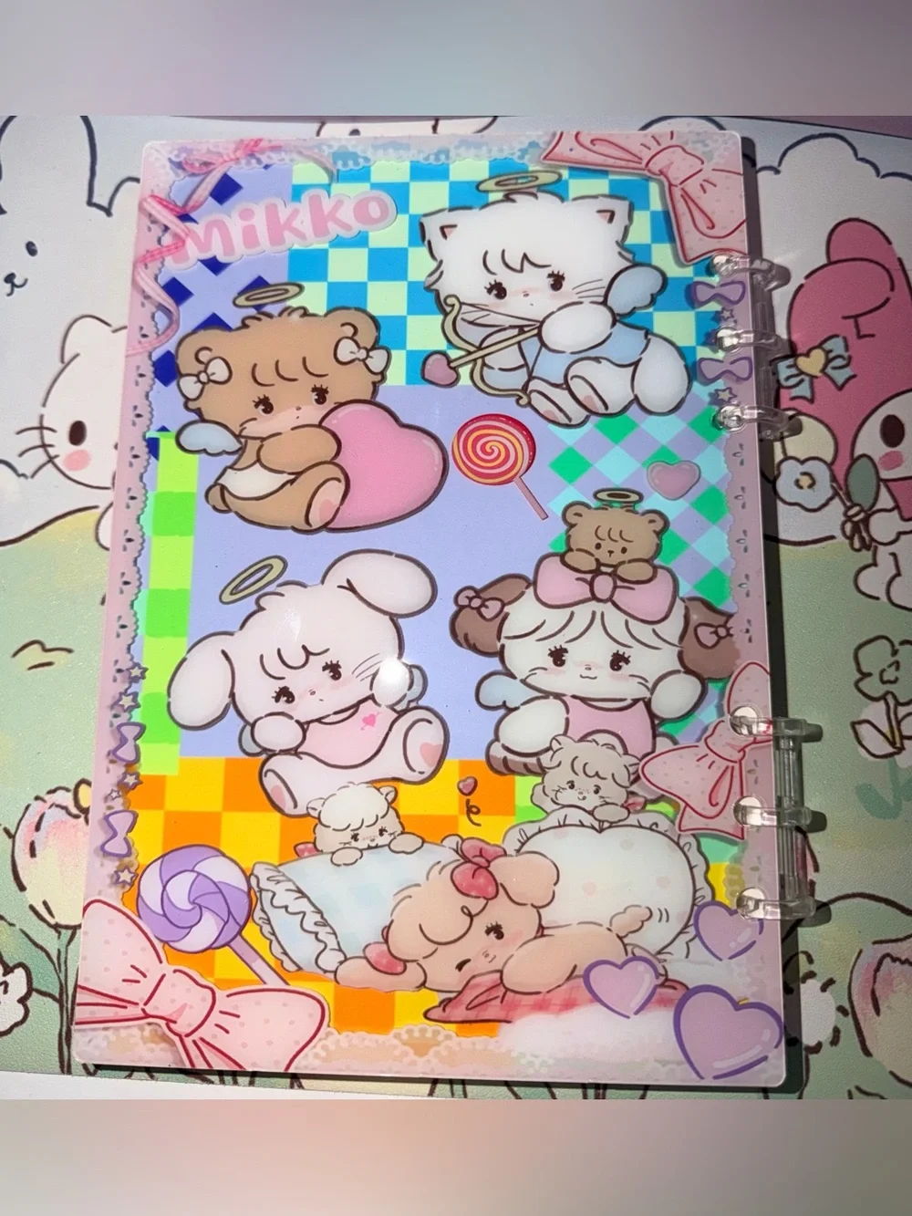 🎀NWOT Mikko & friends Big Shaker notebook with paper